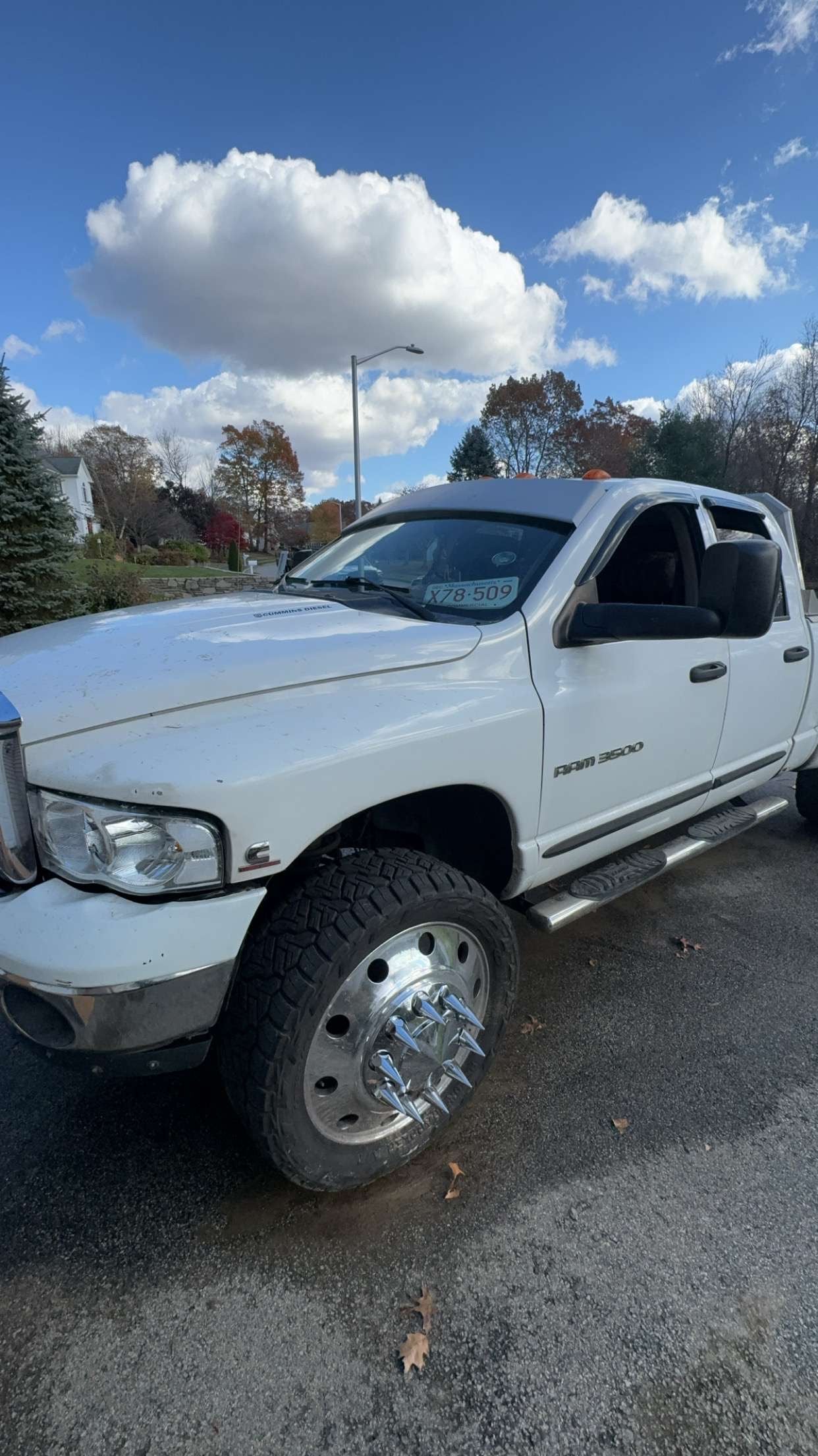 03-10 3rd gen dodge primered visor