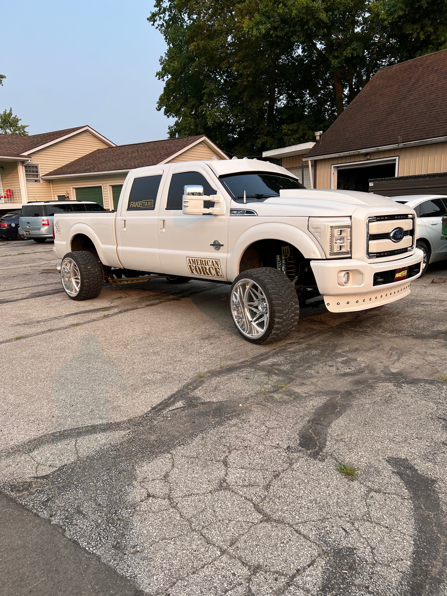 99-16 Ford f250/350 COLOR MATCHED VISOR