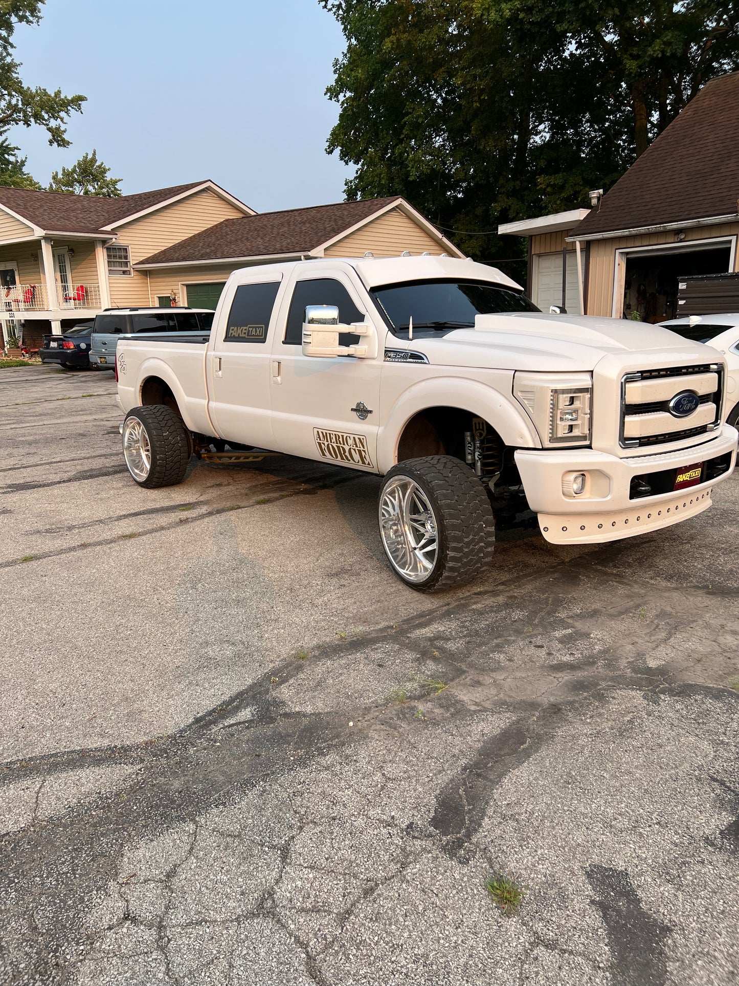 99-16 Ford f250/350 COLOR MATCHED VISOR