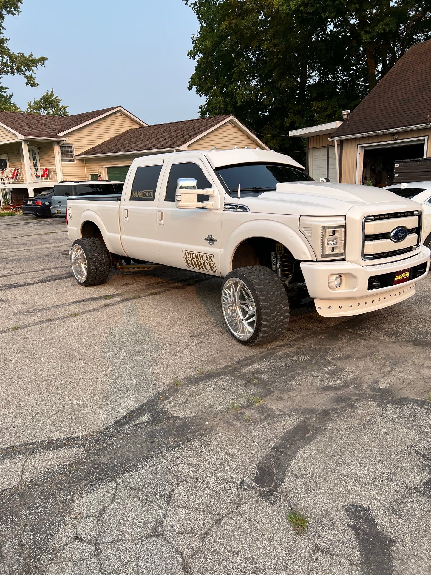 99-16 Ford f250/350 COLOR MATCHED VISOR