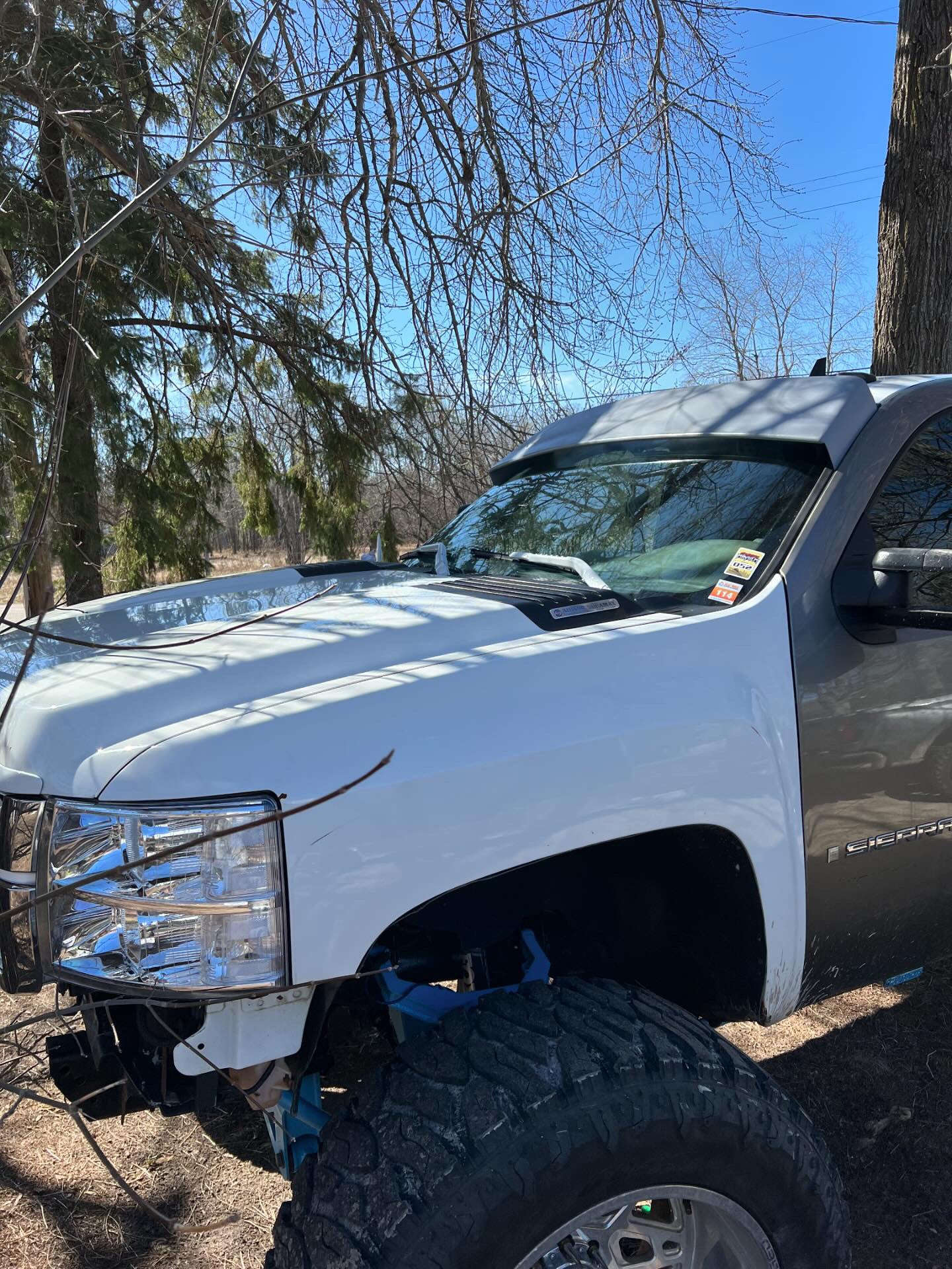 2008-13 gmc/chevy 1500-3500 visor Primered