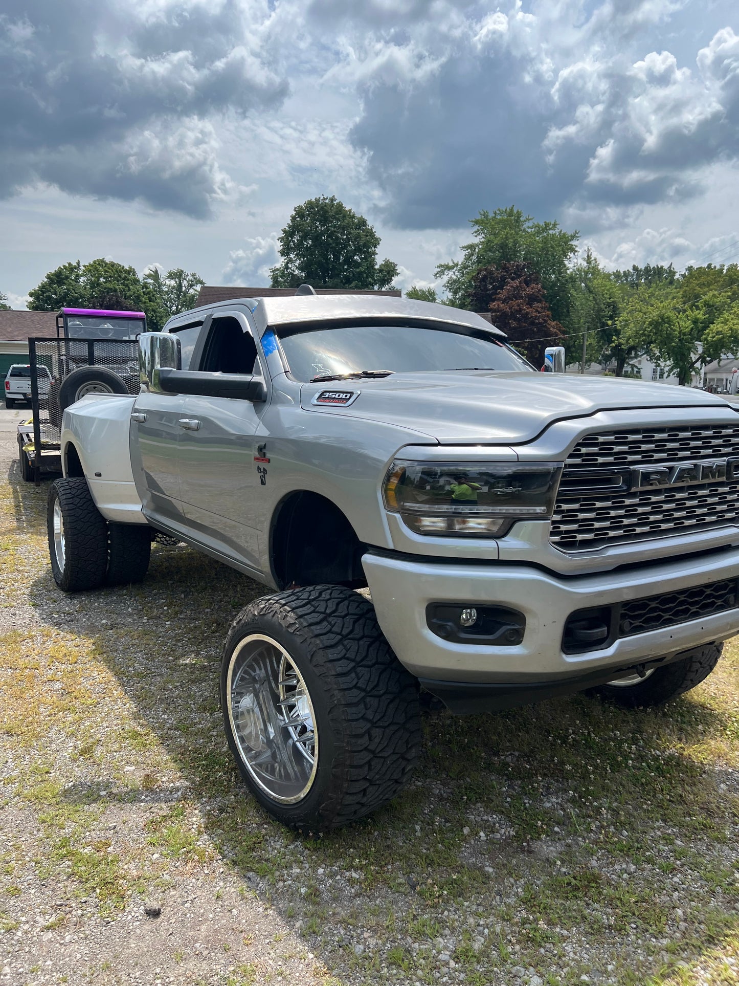 4th/5th gen ram visor primered 2500-5500