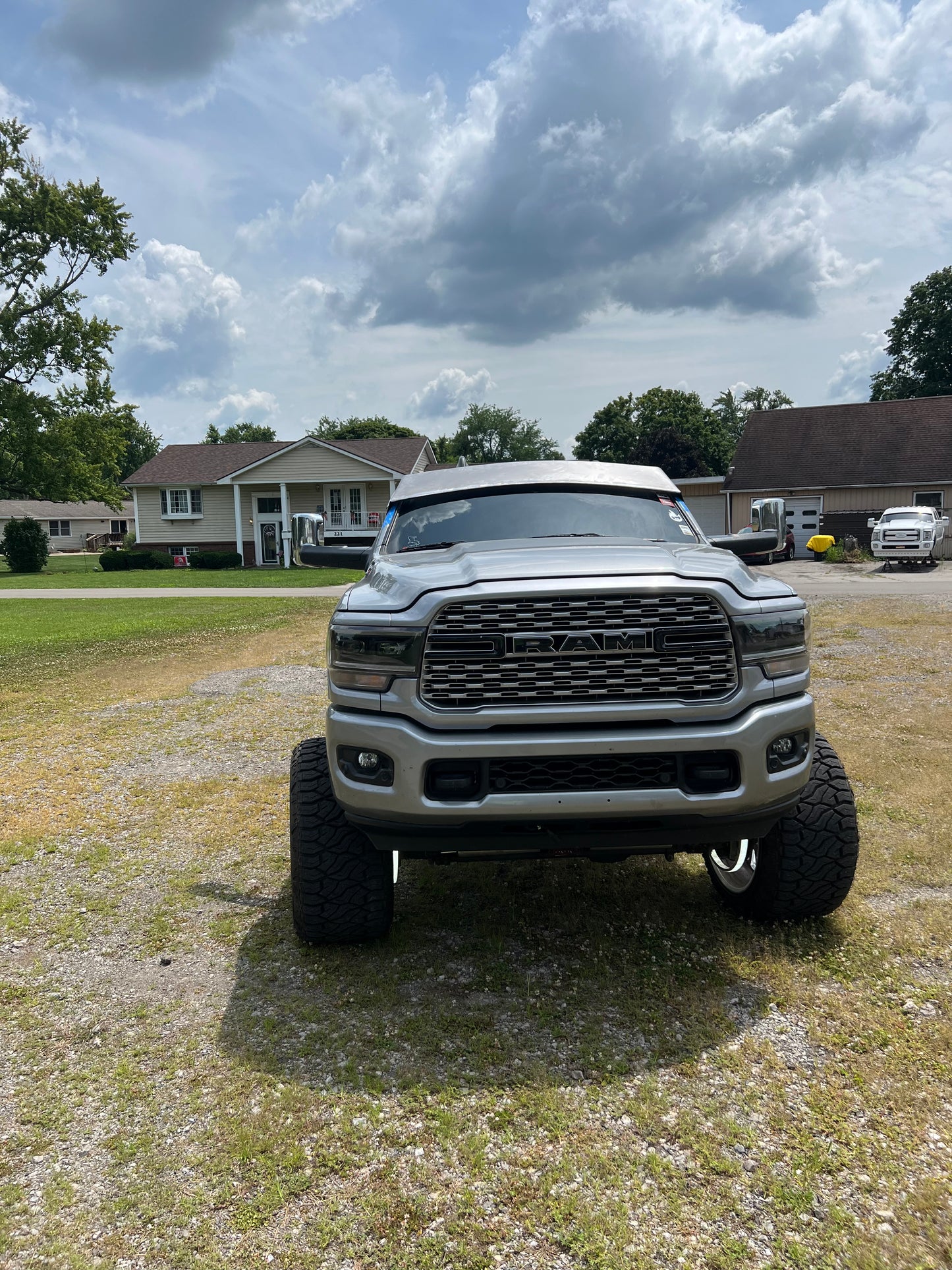 4th/5th gen ram visor primered 2500-5500